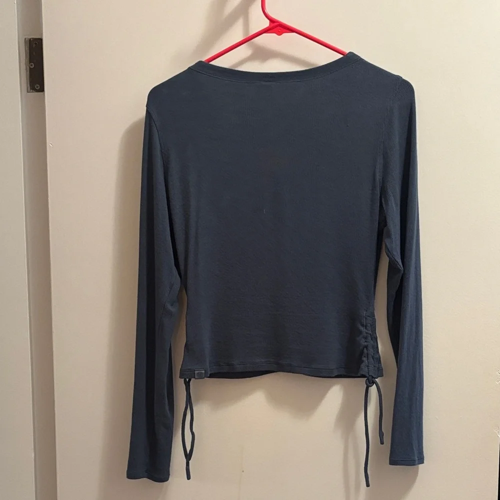 Lululemon Blue side tie Cardigan - Picture 5 of 5